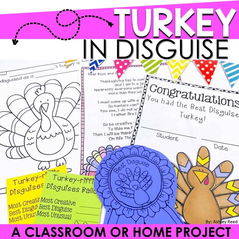 disguise a turkey template printable