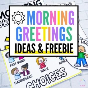 34 morning greetings - Just Reed & Play