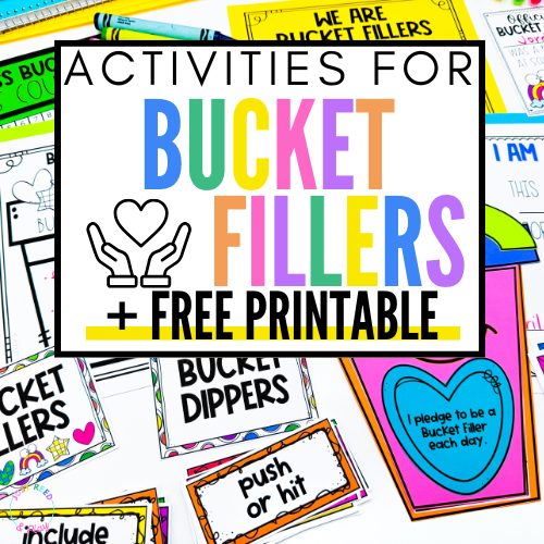 ideas for bucket fillers