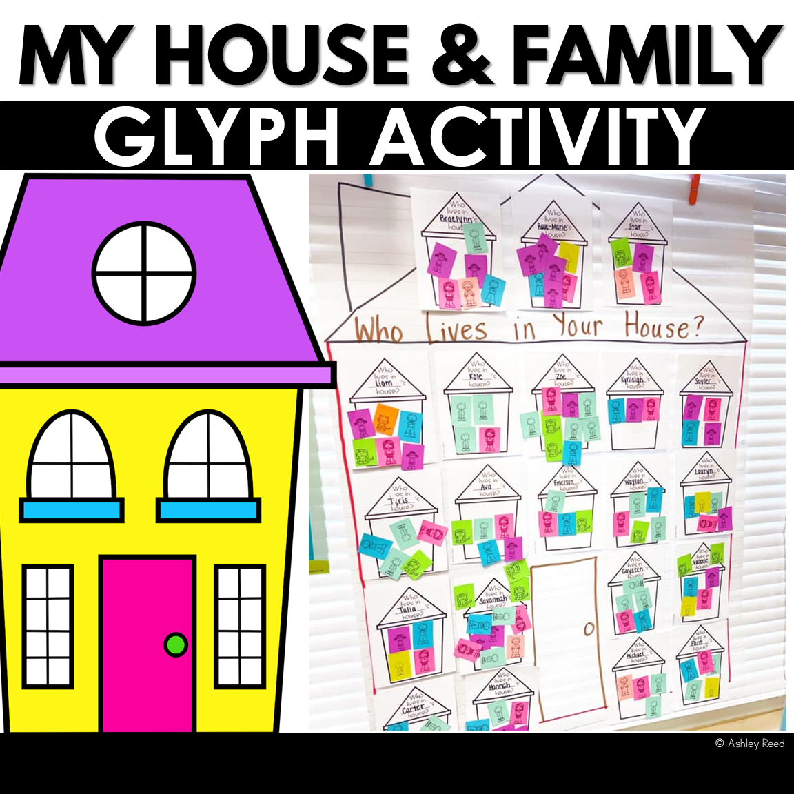 house and family glyph activity
