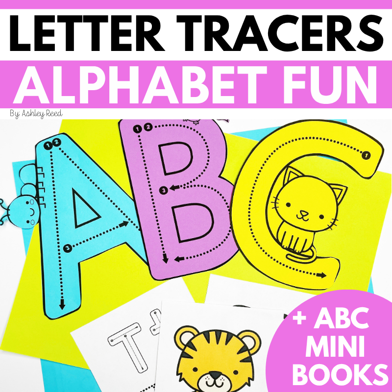jumbo letter tracers and letter tracing printables