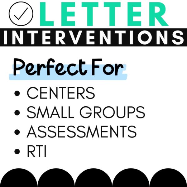 Letter Sound Activities Alphabet Intervention Worksheets and Printables ...